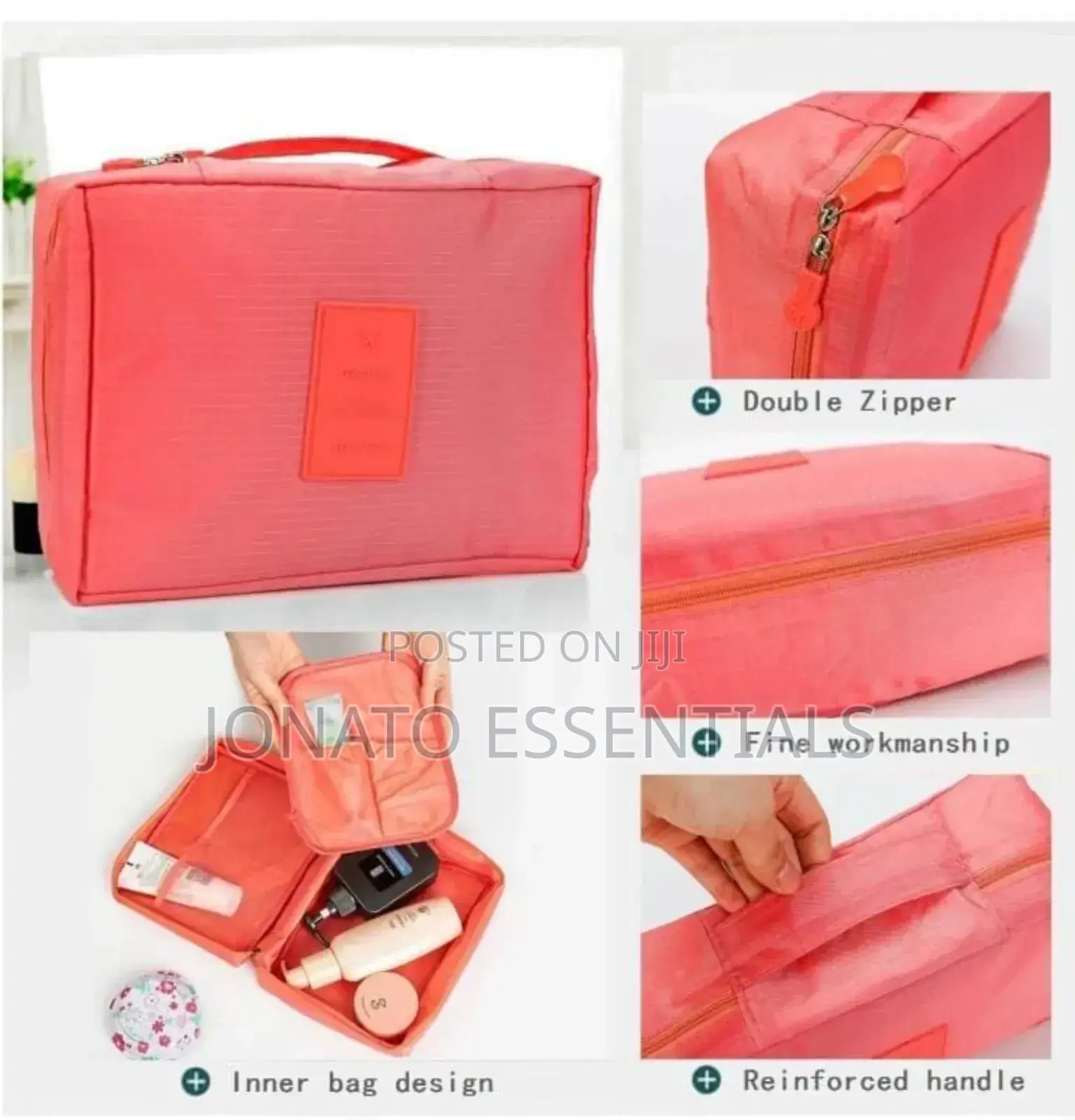 Portable Travel Toiletry Bag | Cosmetic Makeup Organizer