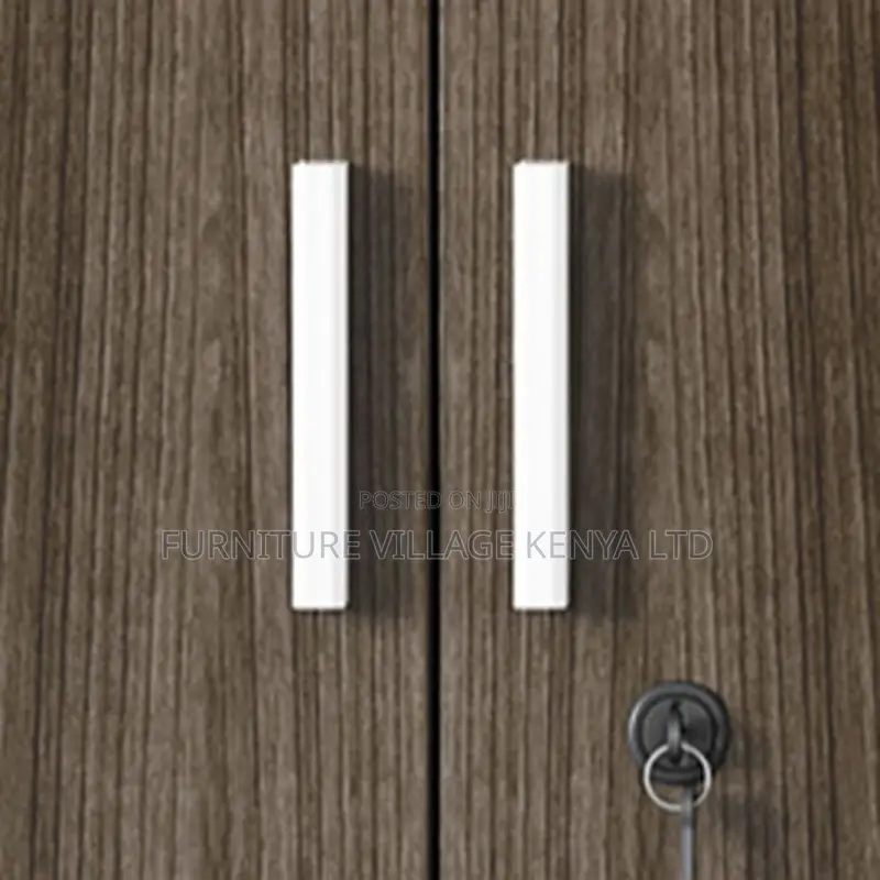 Cabinets:3-Door Wooden Front Glass Display Office Cabinet