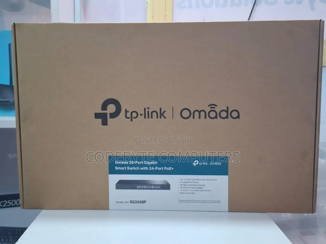 Omanda 2428p Tp-link Jetstream Gigabit Switch Tl-sg2428p