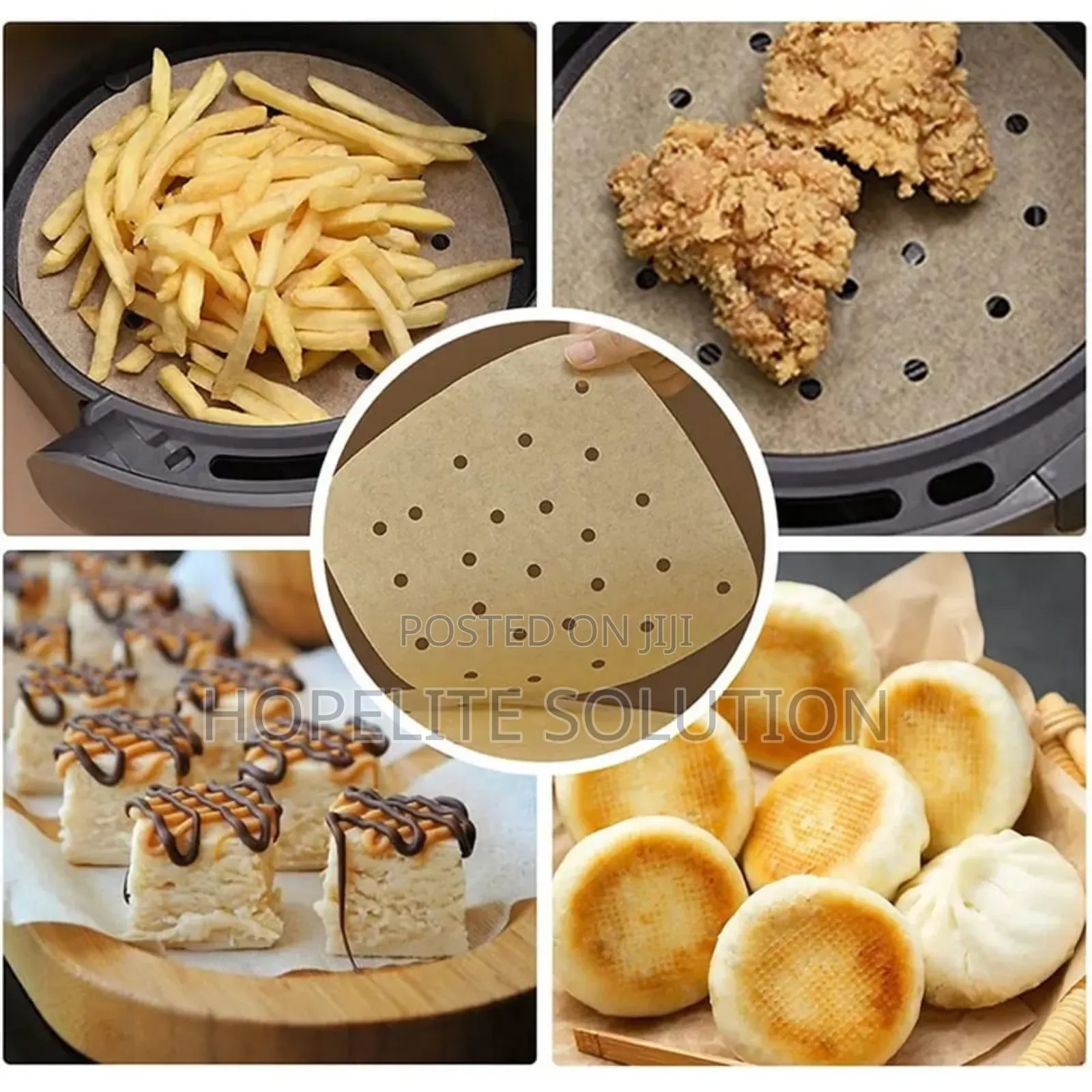Rectangular Air Fryer Paper