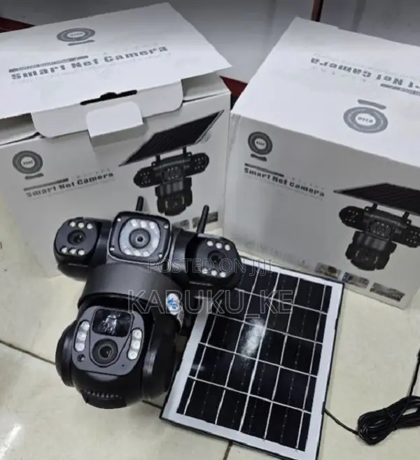 V380 Pro 3 Lens 4g Solar Camera CCTV Waterproof Night Vision