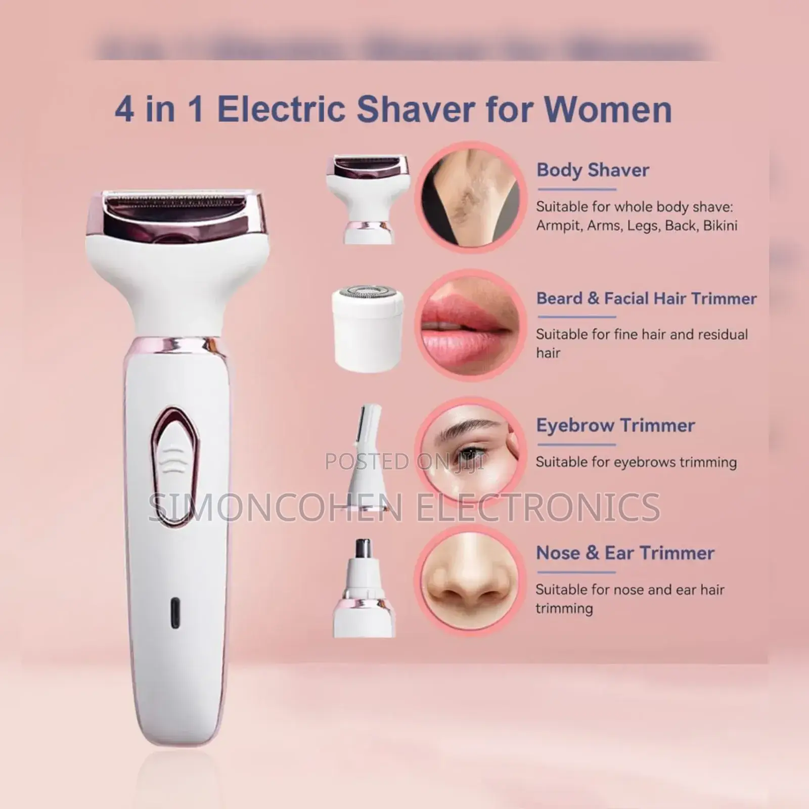 4in1 Rechargeable Grooming Kit