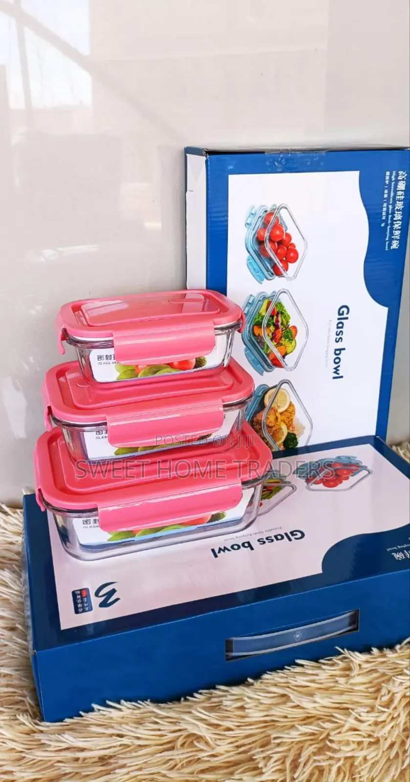 3 PCS Food Storage Containers