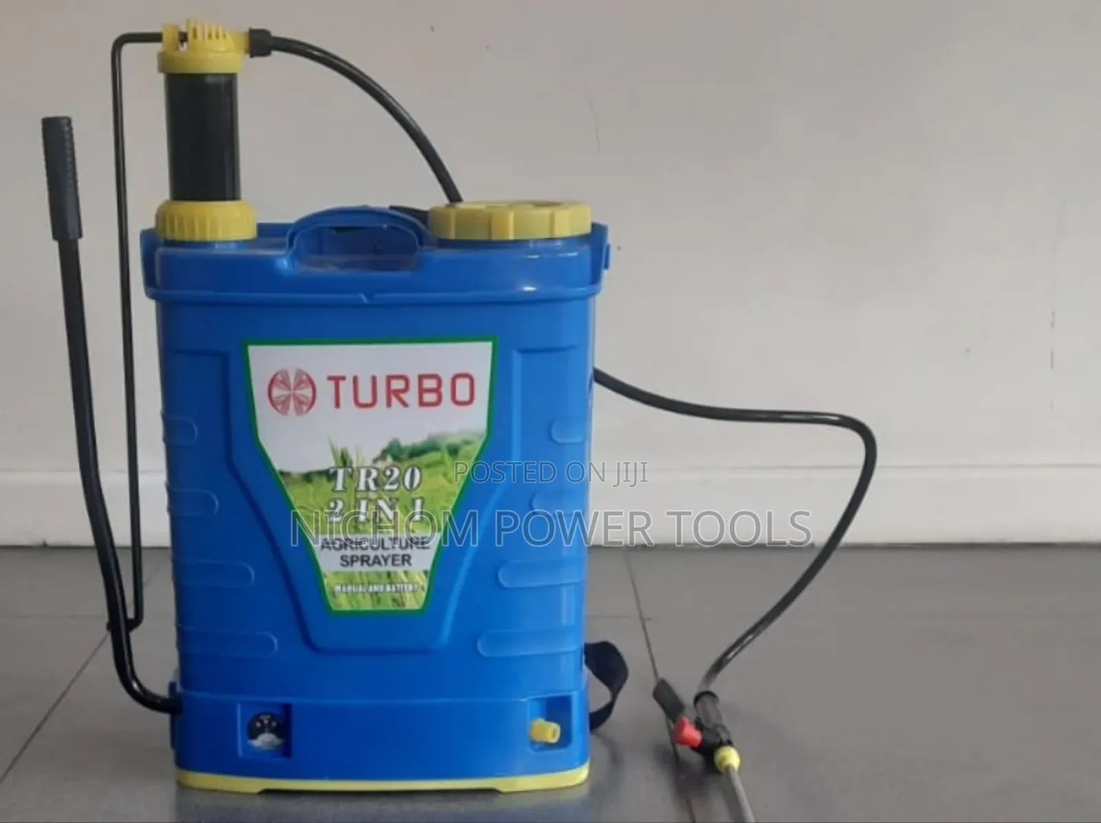 2 in 1 Turbo Knapsack Sprayer Battery Manual 20ltrs