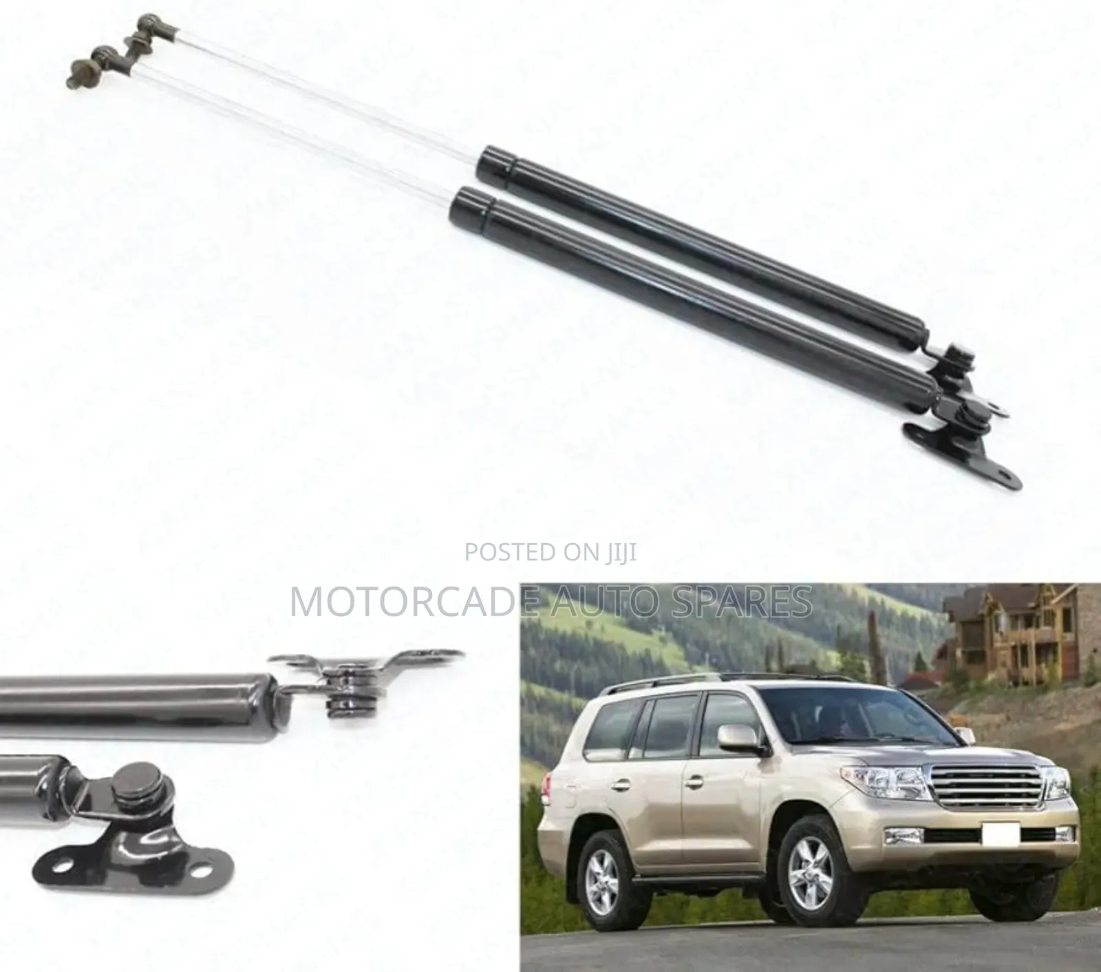 Landcruiser 100 Series Bonnet Shocks Struts