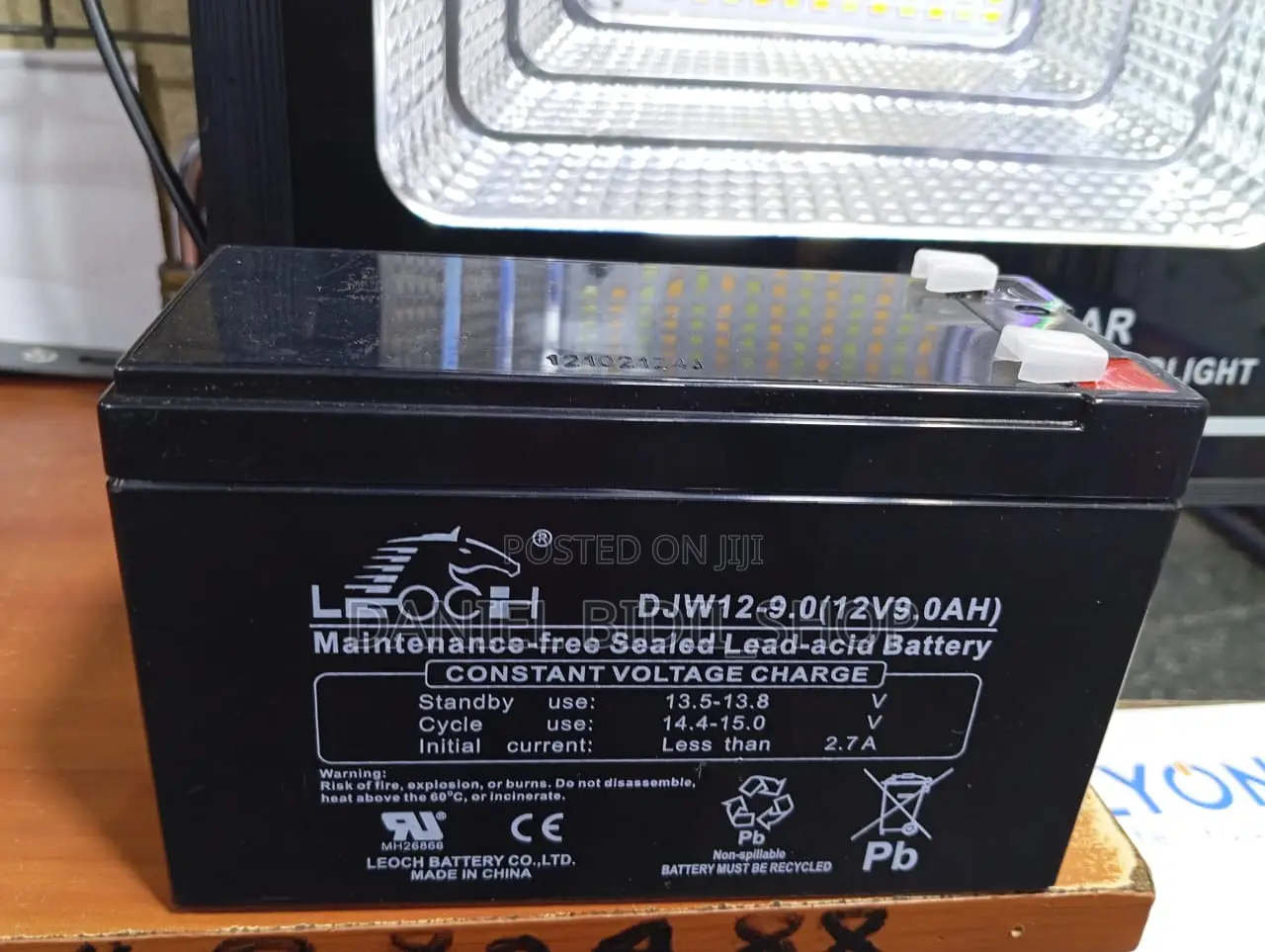 Leoch Mf Sealed Rechargeable Battery Djw12 9ah