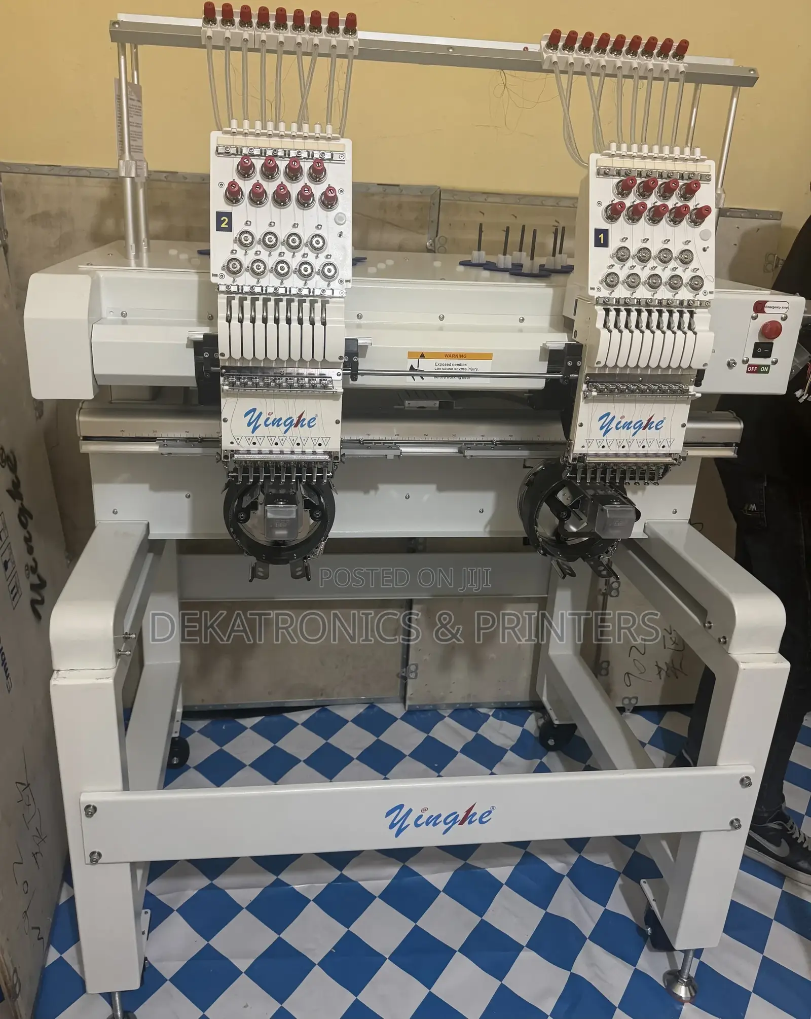 Yinghe Two Head Embroidery Machine 9needles