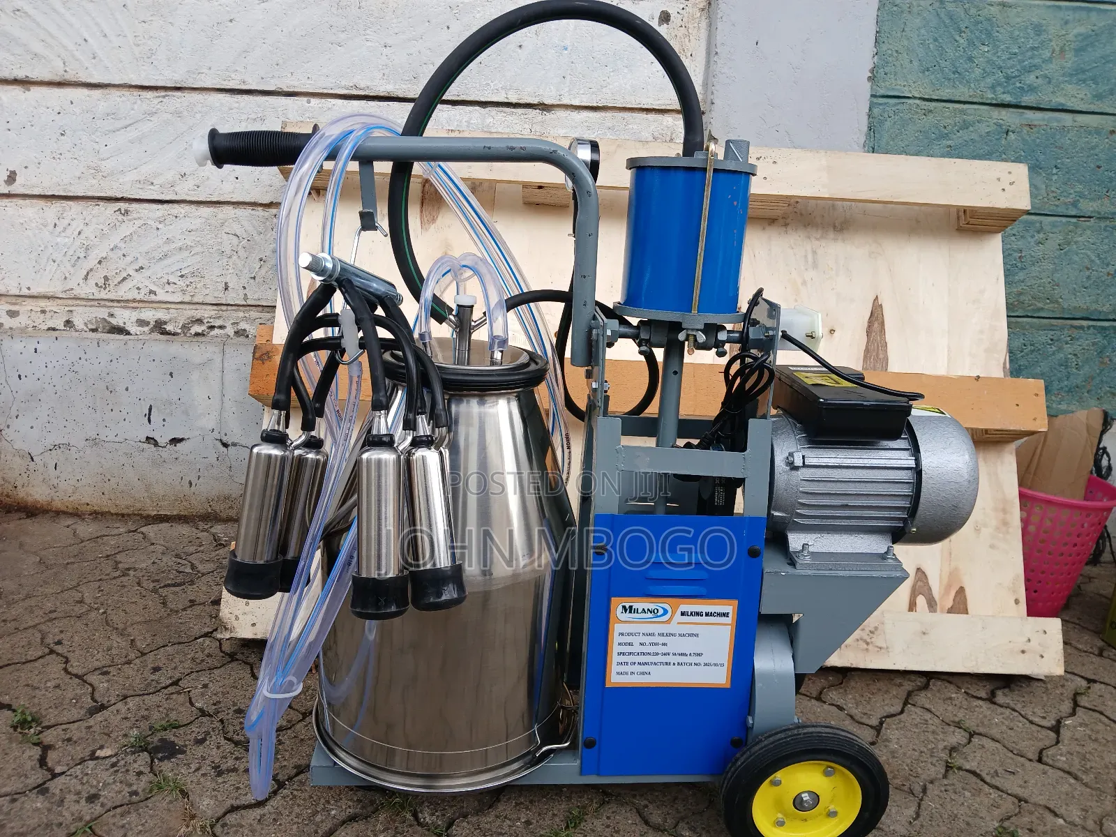 Milano Milking Machine