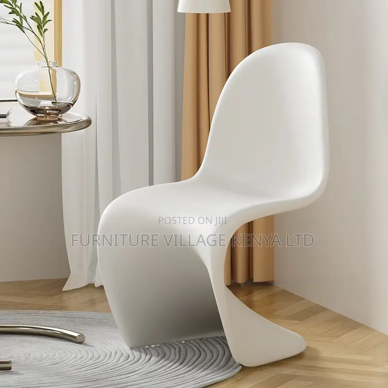 Dining Chair:Office Trendy Plastic Reception Visitor Seating