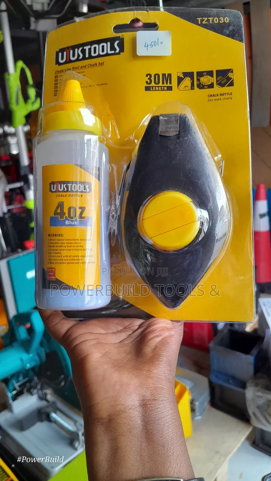 Chalk Line Reel Set 30metres