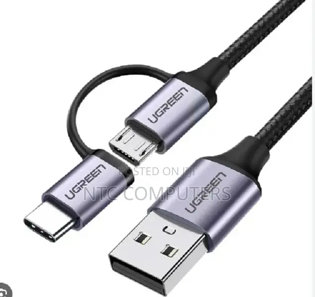 Ugreen Usb-a 3.0 to Micro Usb 3.0 Male Cable 0.5m .