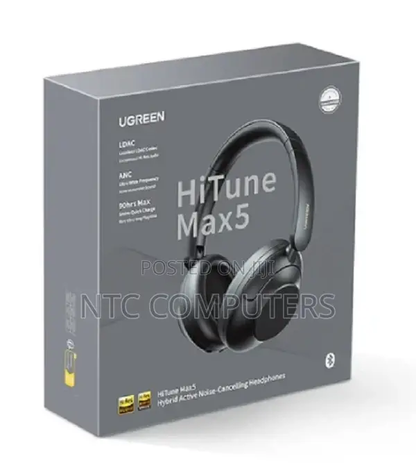 Ugreen Hitune Max5c Hybrid Active Noise-Cancelling Headpho