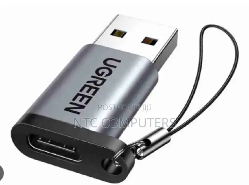 Ugreen Usb-a 3.0 to Usb-C Adapter (Gray)