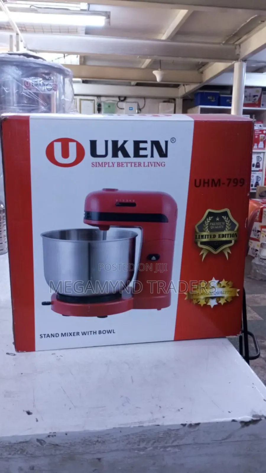 Electric Hand Mixer With Bowl