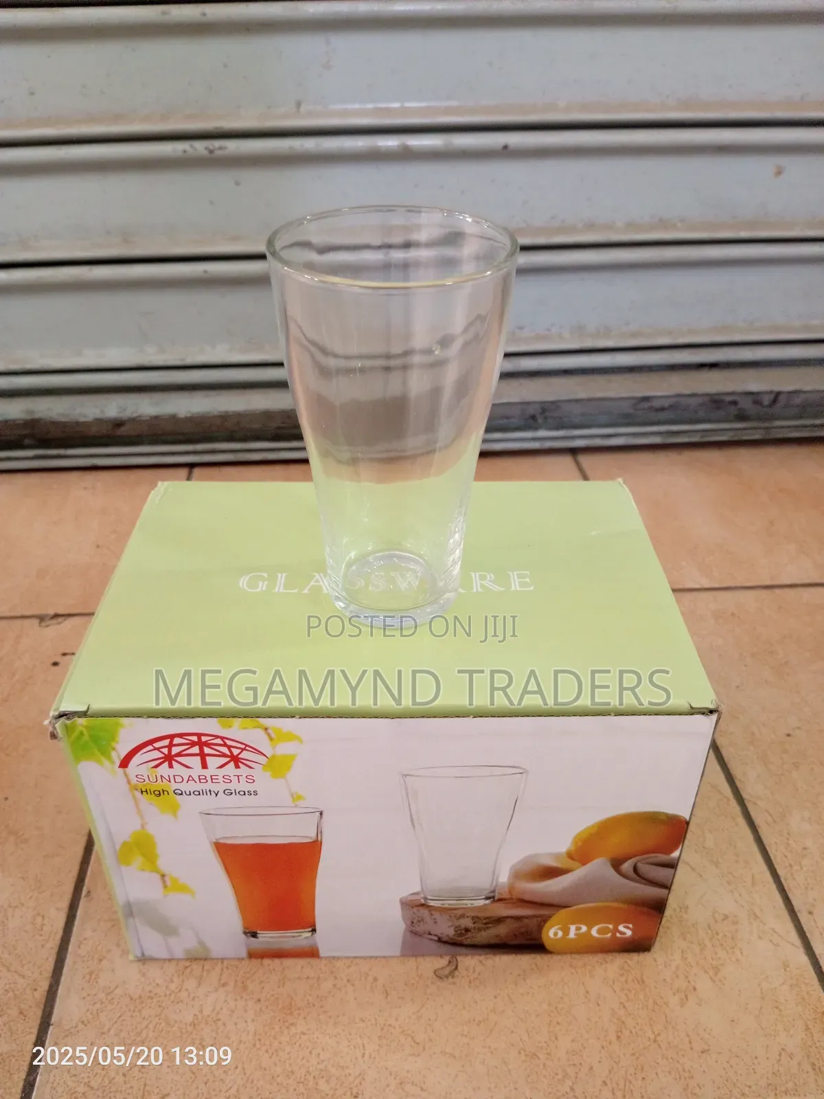 6pc Beer Glass 360ml / Water Glass