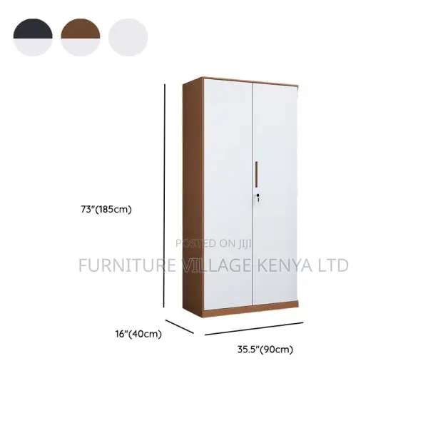 Cabinets: Dual-Color 2-Door Metal File Organizer for Office