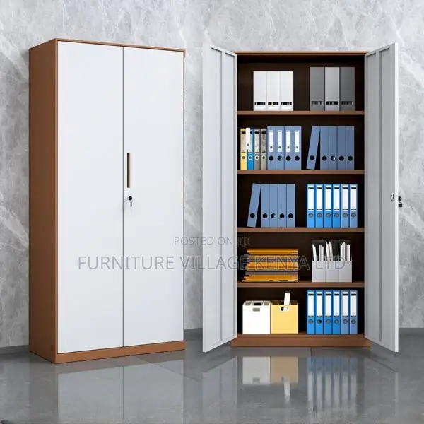 Cabinets: Dual-Color 2-Door Metal File Organizer for Office