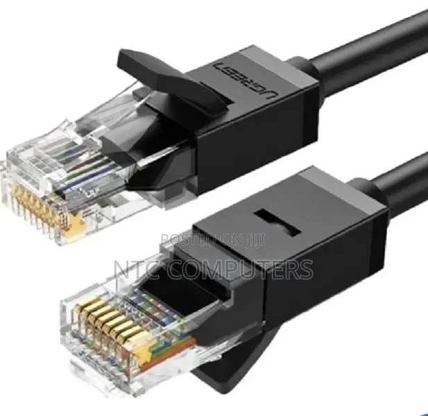 Ugreen Cat 6 U/Utp Lan Cable 5m (Black)
