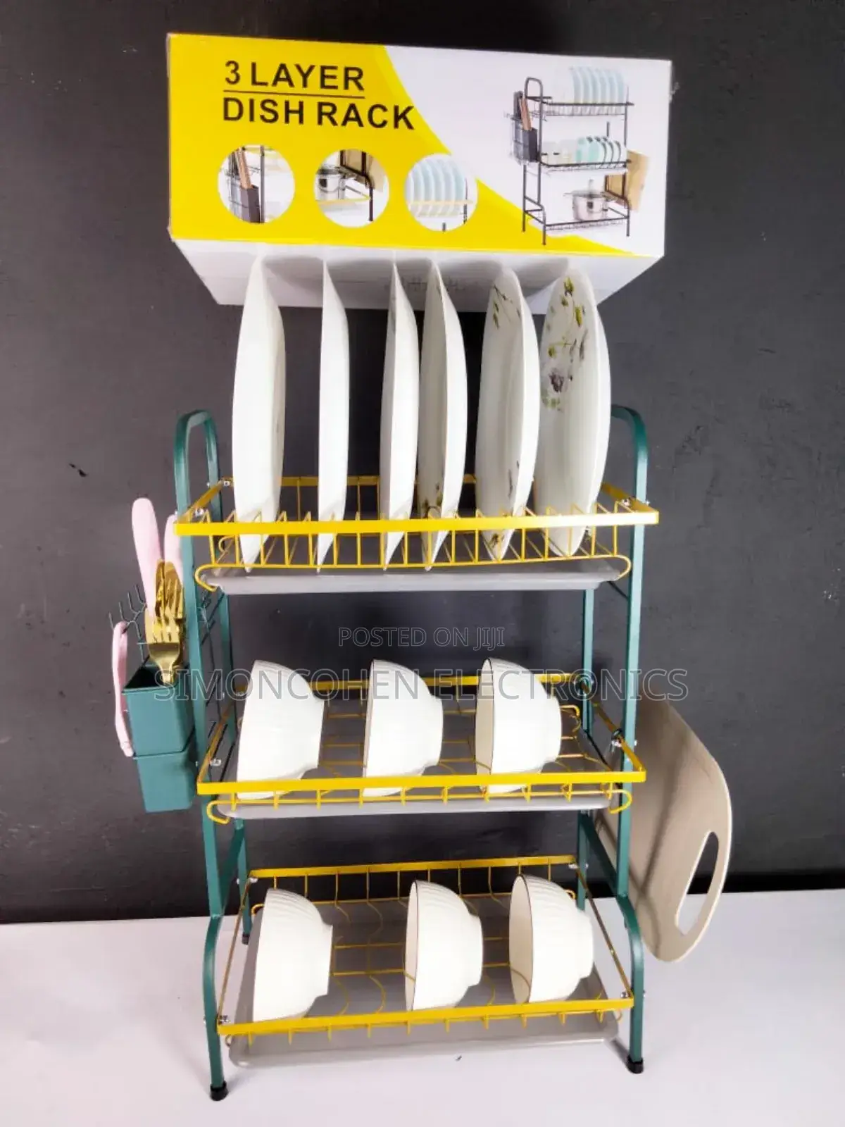 New Advanced 3 Layer Dish Rack