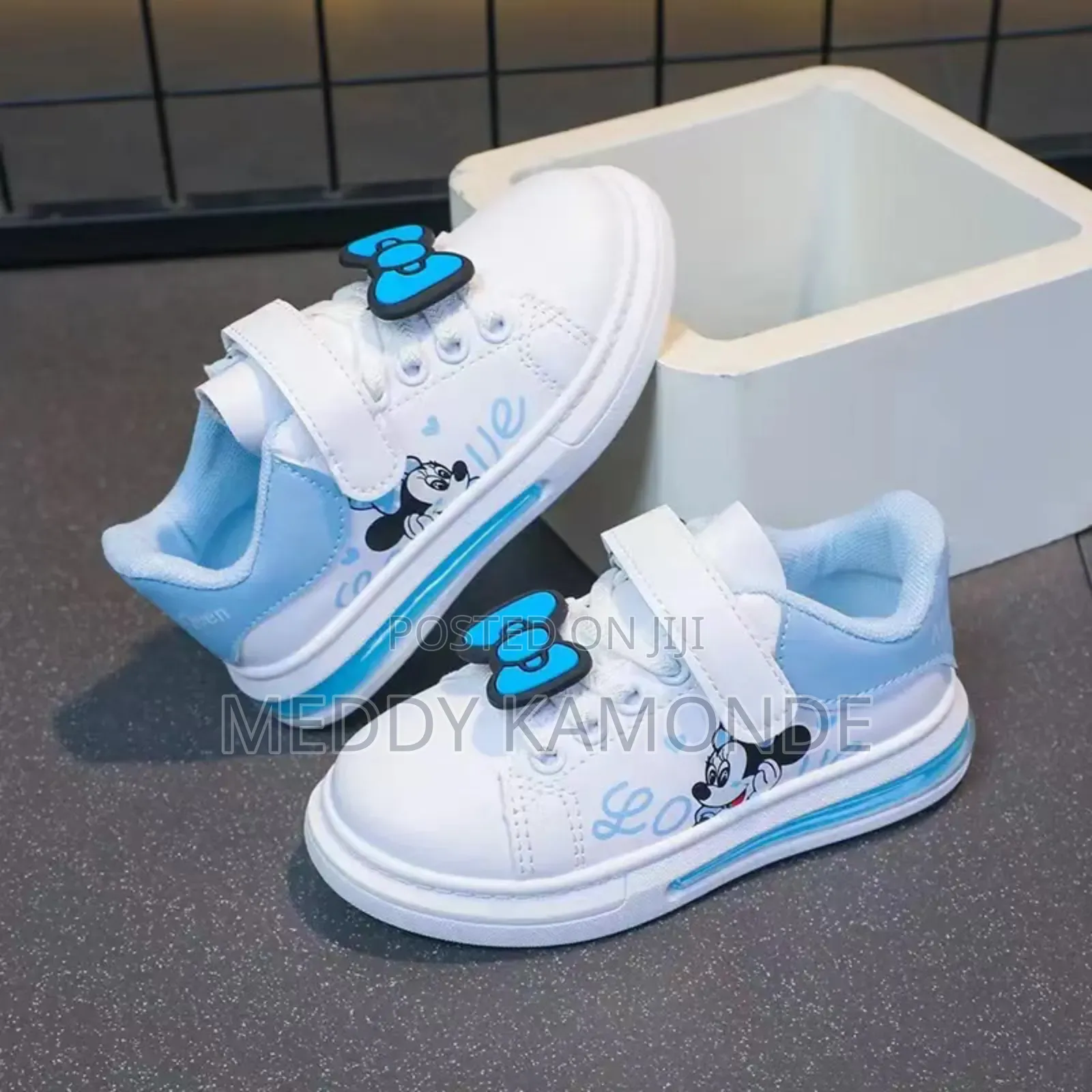 Girls Blue Sneakers