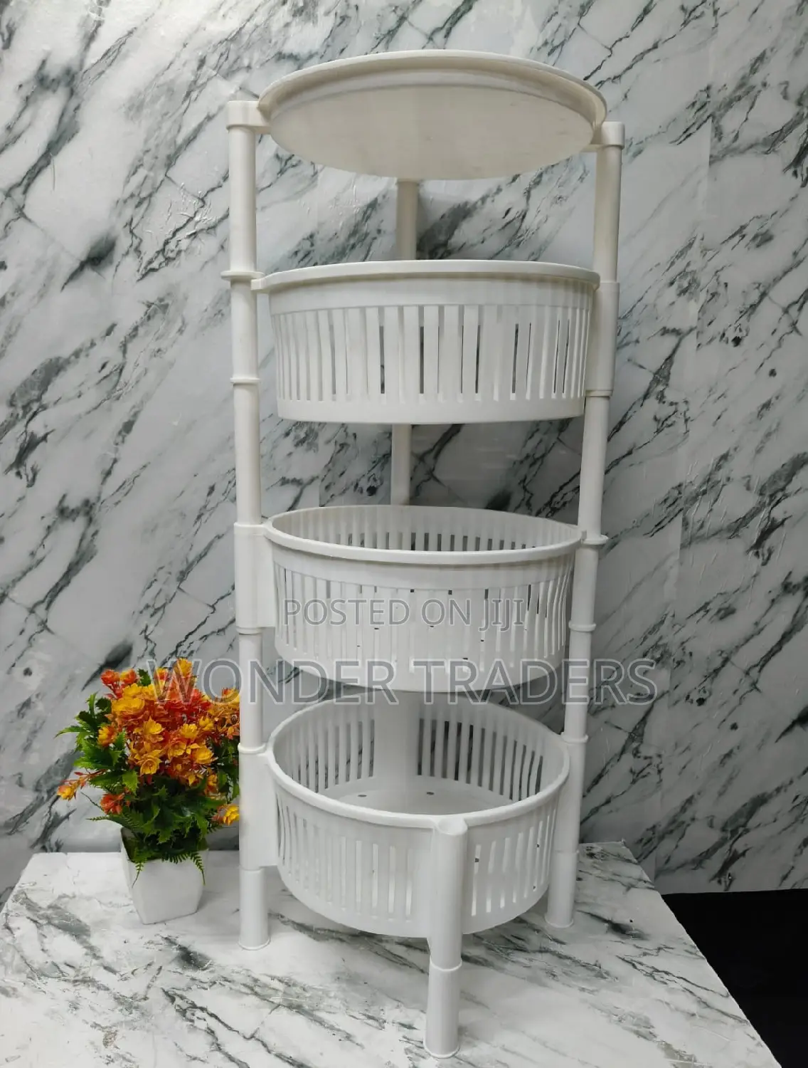 Multi-Layer Kitchen Storage Rack.
 Standing Fruit Basket