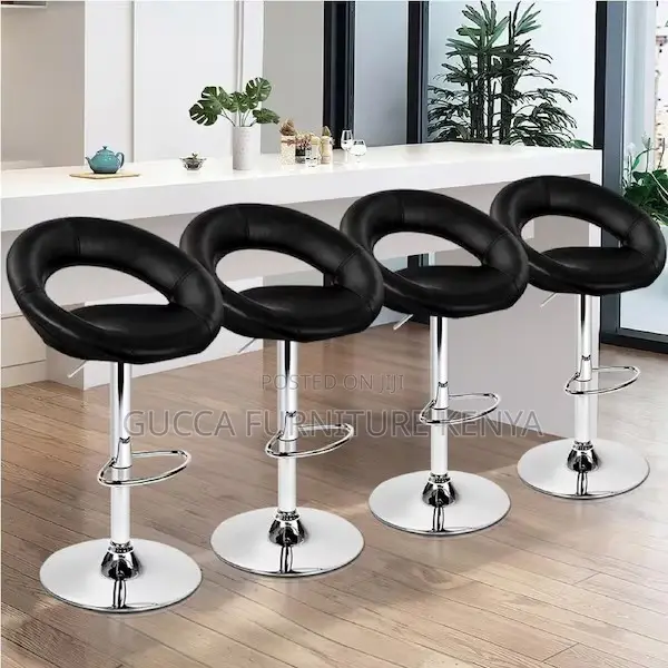Office Stool: Modern Stylish Round Footrest Counter Stool