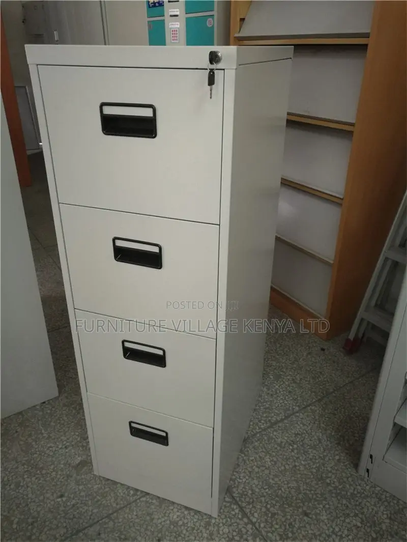 Locker; Home Office Steel Storage Solution With 4-Drawer