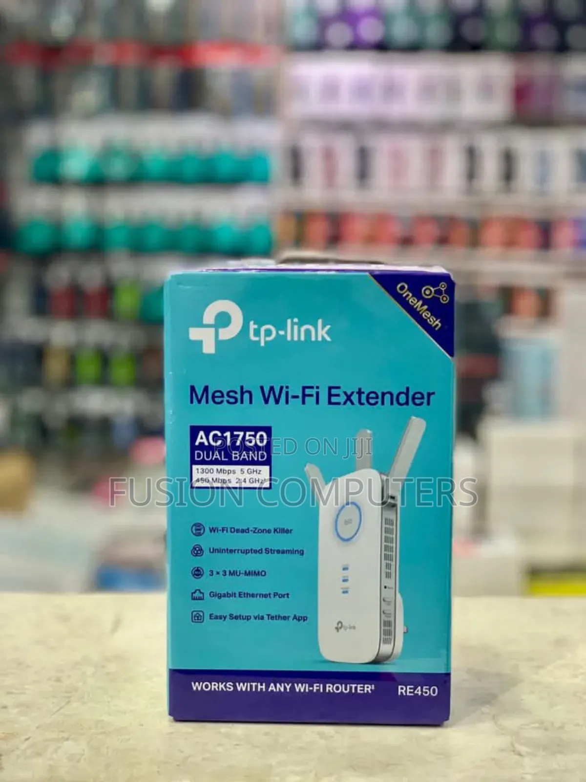 Tp-Link Ac1750 Wi-Fi Range Extender – Tl-Re450