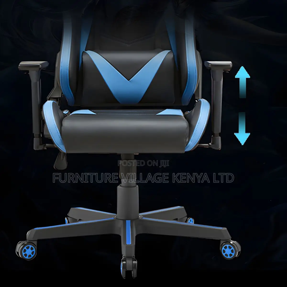 Office Chair:Reclining Gamer Chair With Customizable Height