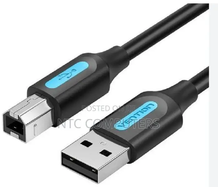 Vention Usb2.0 a Male to B Male Printer Cable With 2*Ferrit