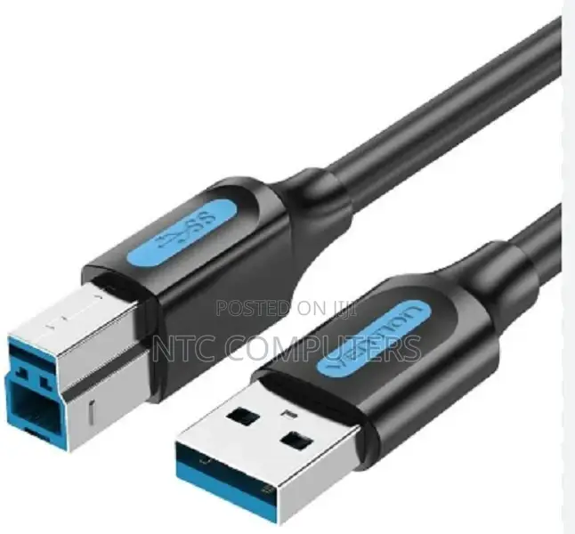 Vention Usb 3.0 a Male to a Male Cable 1.5m Black PVC Type