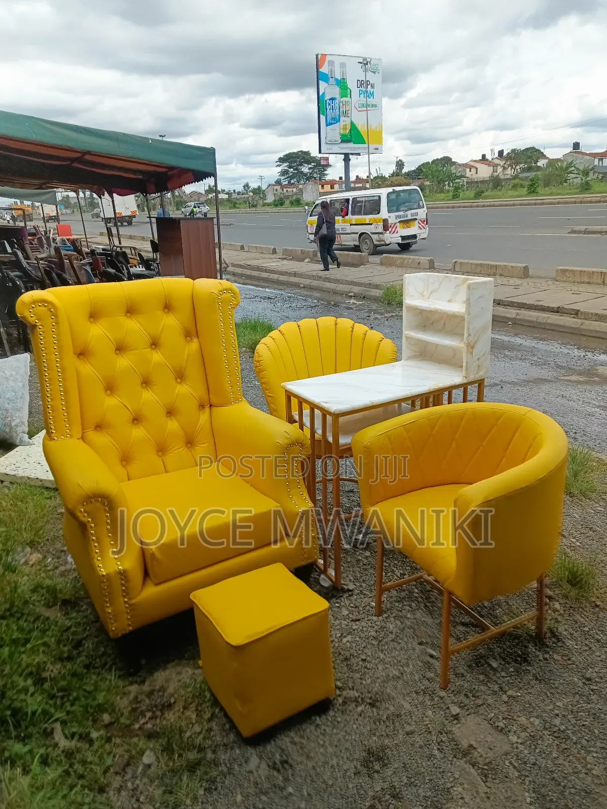 Pedicure Set, Manicure Set, Yellow Colour 