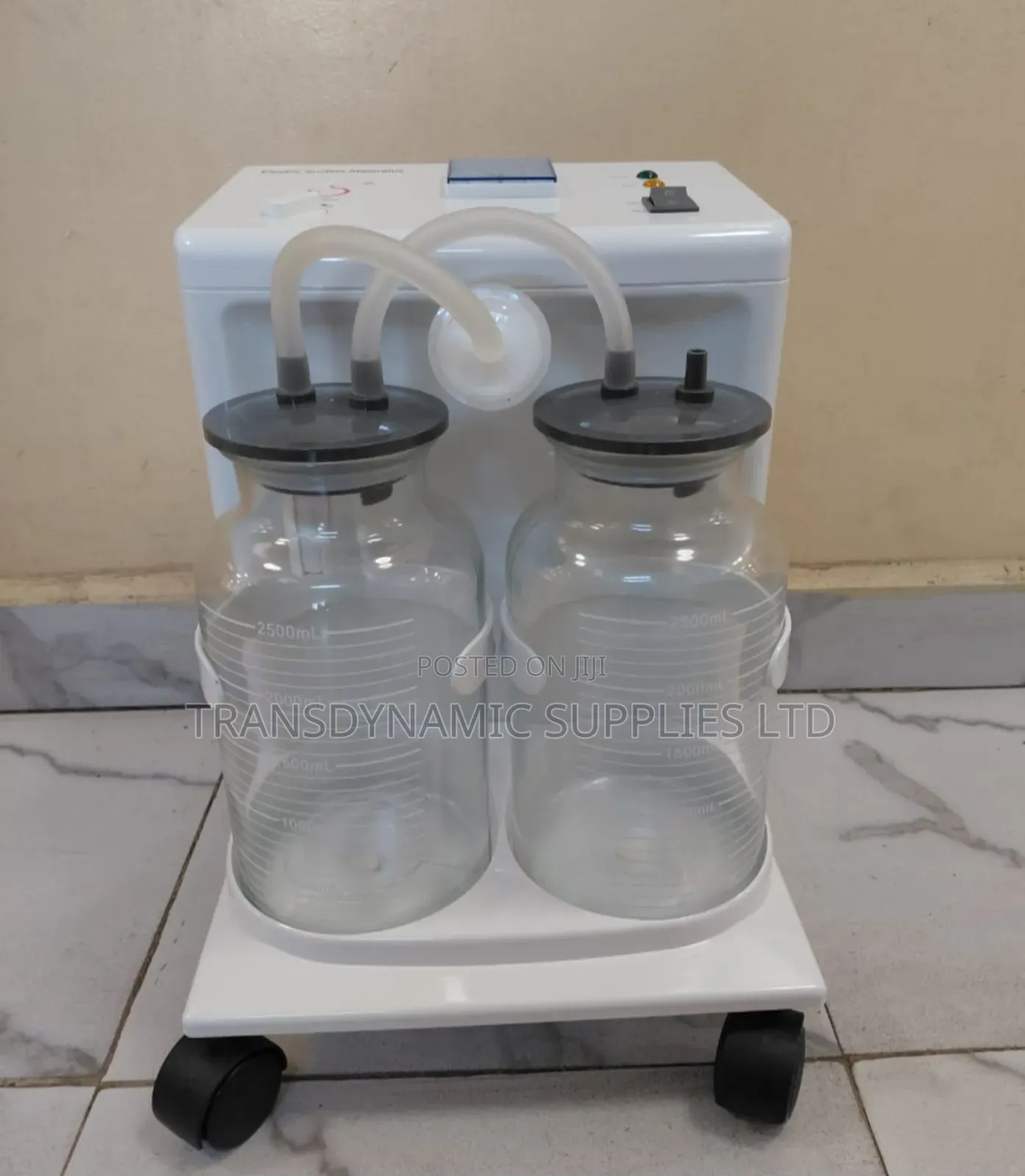 Electric Suction Machine 2 Bottle