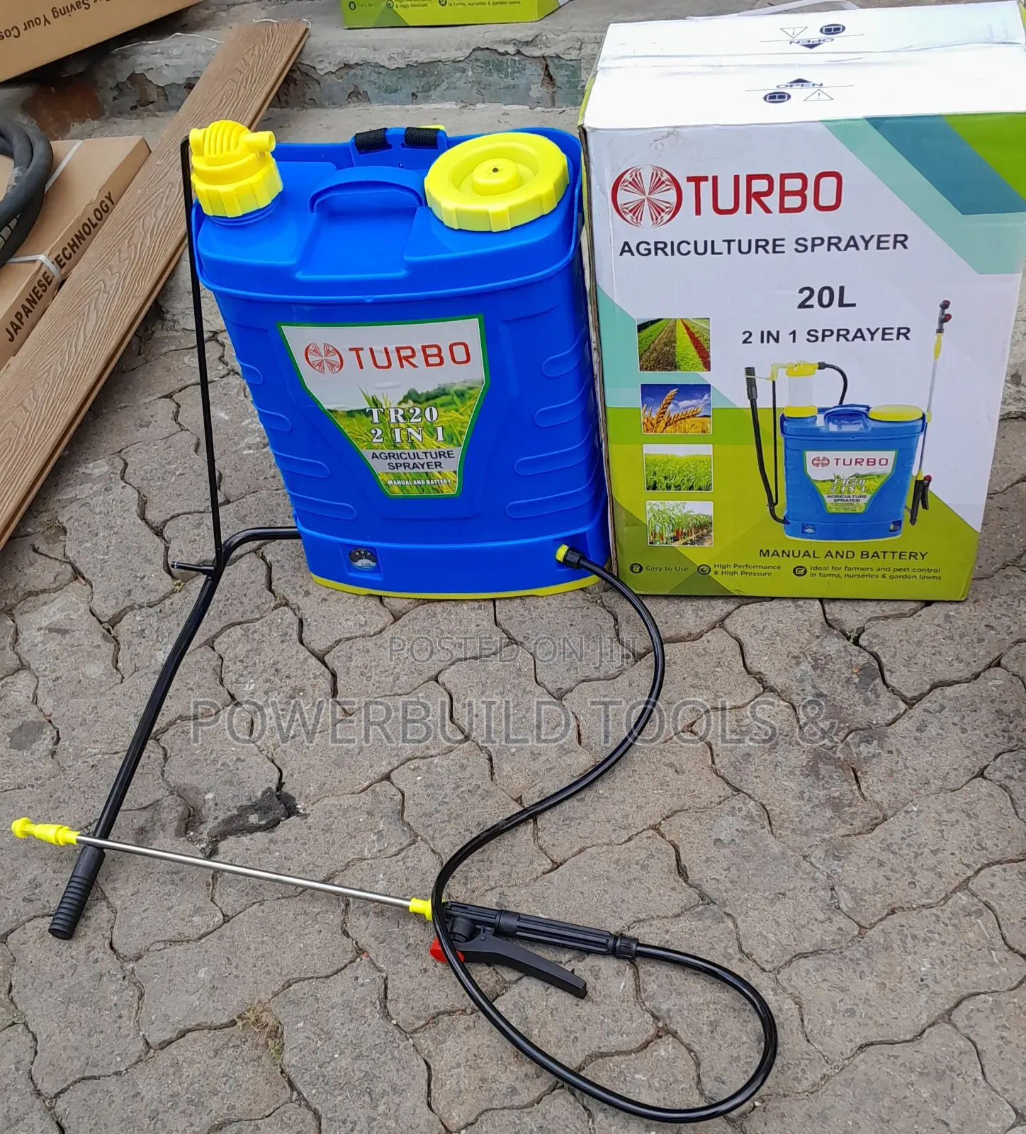 Rechargeable Knapsack Sprayers 2 in 1 20litres