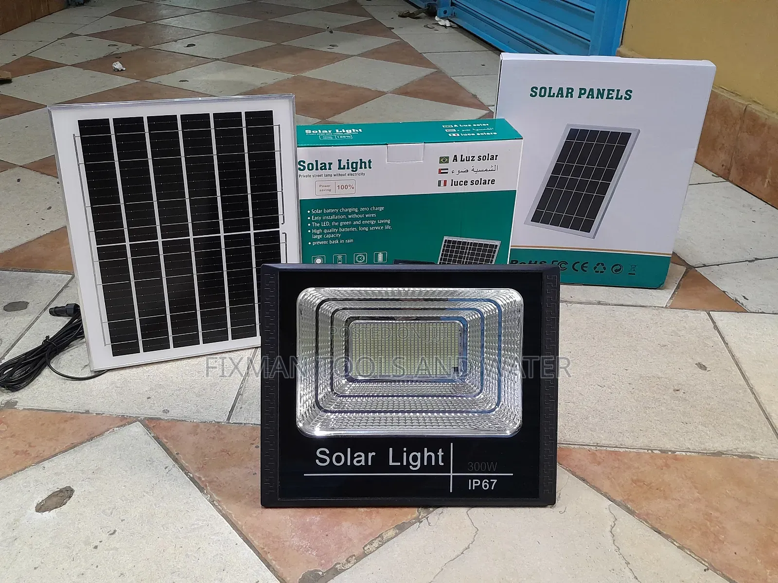 Big Luz Solar Light 300 Watts