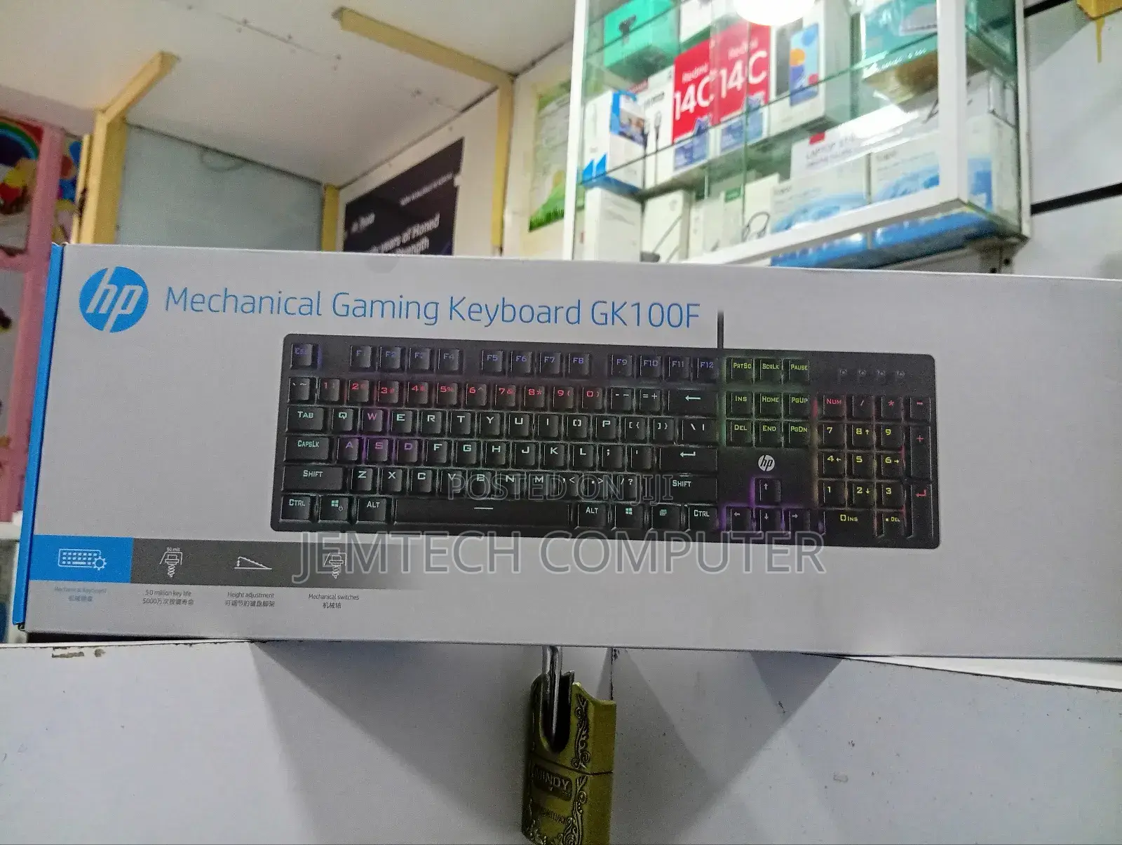 Hp Mechanical Gaming Keyboard Gk100f