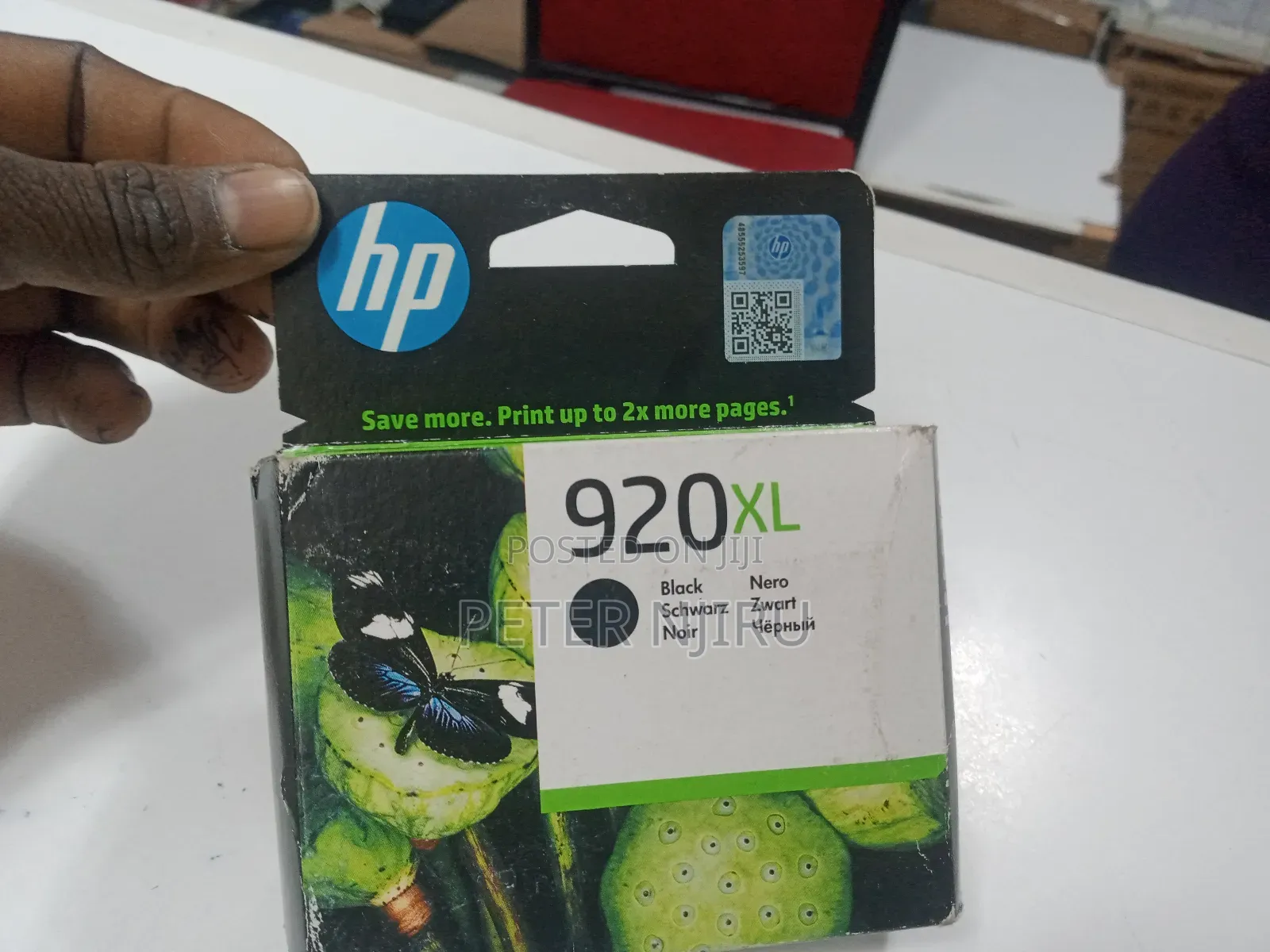 Hp 920xl High Yield Black Original Ink Cartridge