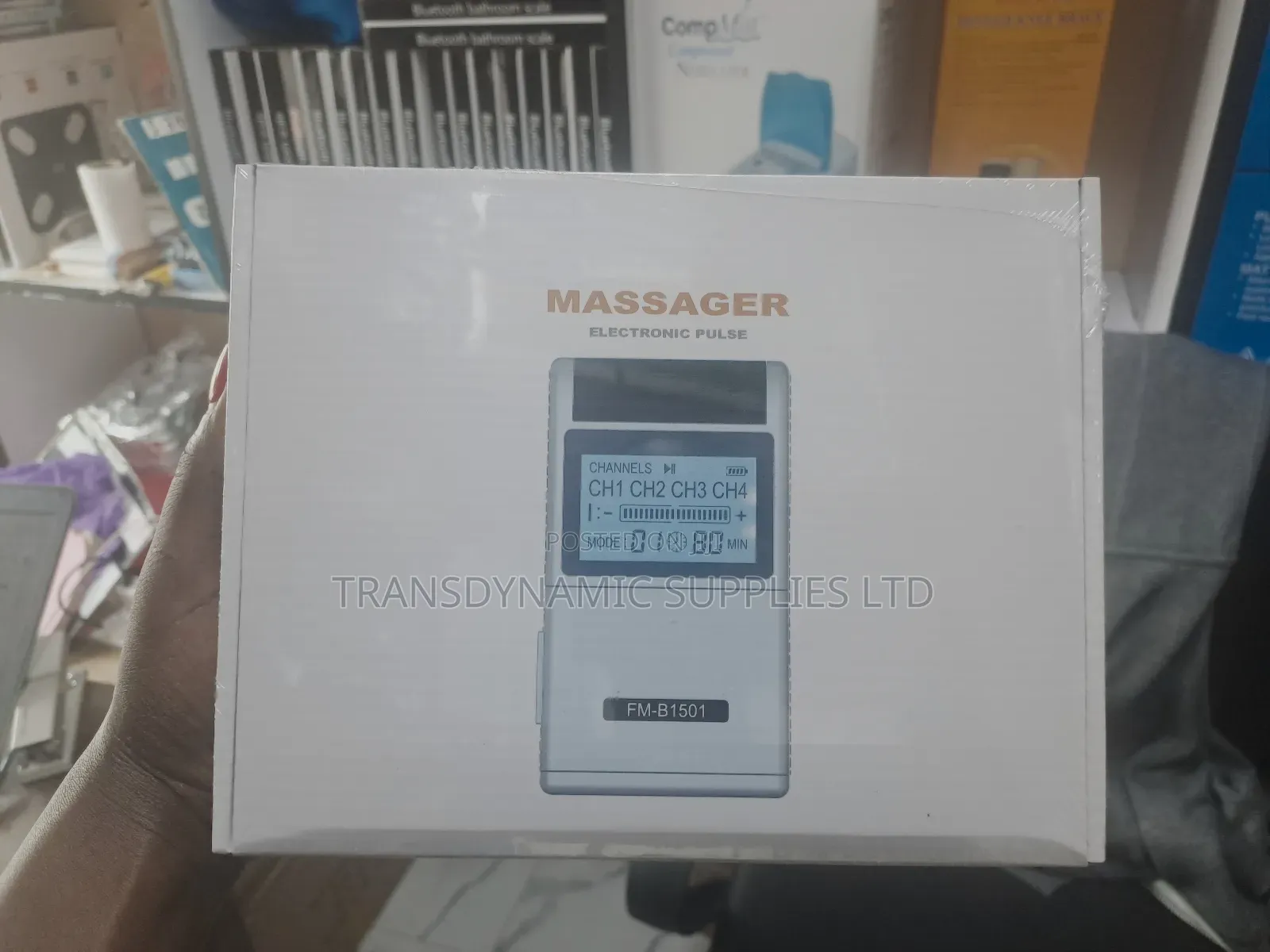 Rechargeable Tens Machine With Ems
