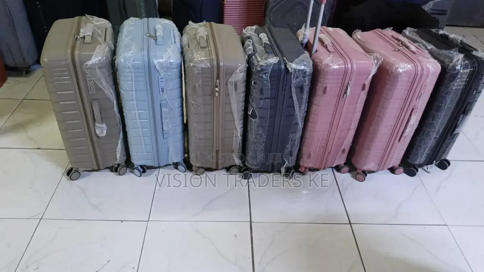 Fashion 3in1 Unbreakble Laxurious Rubber Suitcase Travel Bag