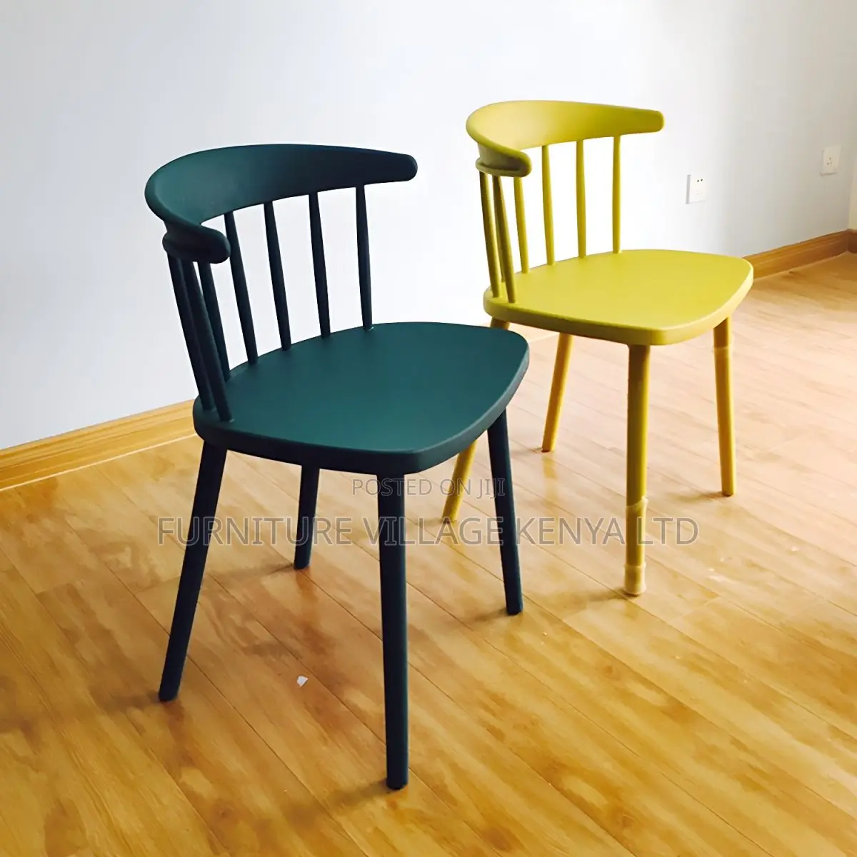 Office Chair: Vintage-Inspired Armless Spindle Dining Chair