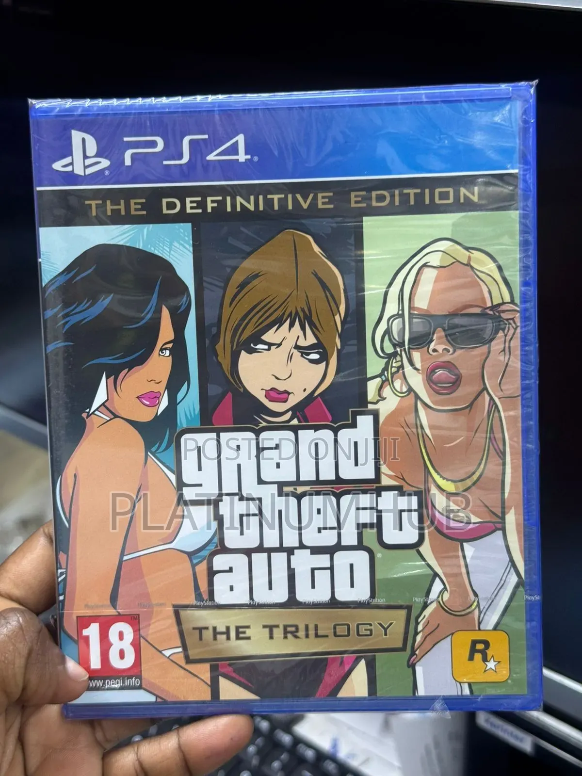 Grandtheft Auto the Trilogy Video Game Playstation 4