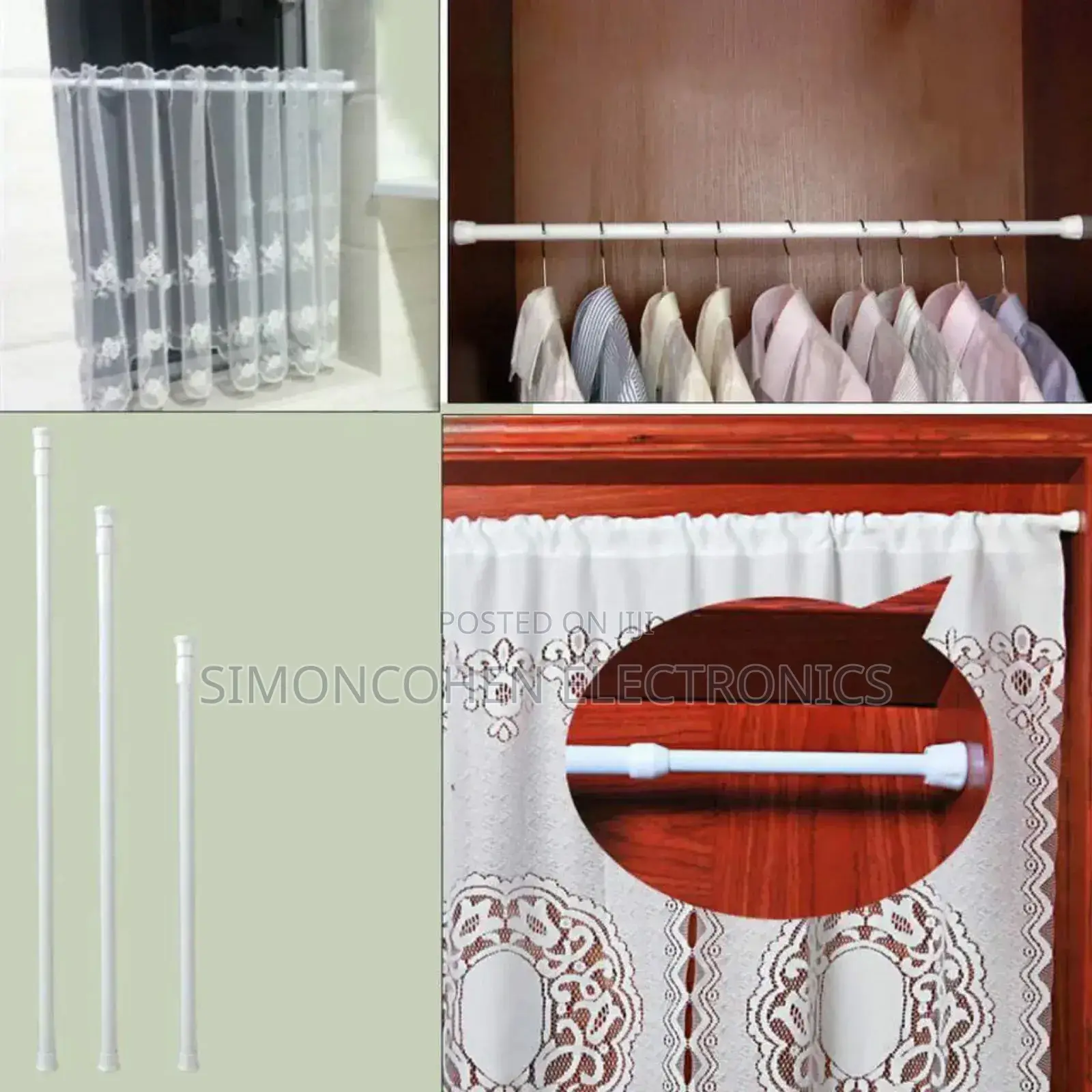 Extendable Tension Rod