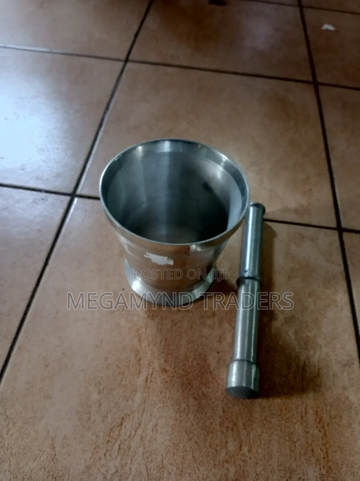 Aluminium Mortar And Pestle /Kinu /Garlic Crusher