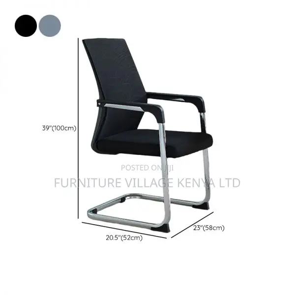 Office Chair: Deluxe Lumbar Support Task Conference Chair