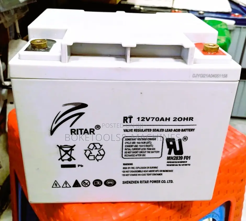 Ritar Sealed Lead Acid Battery 70ah 12v