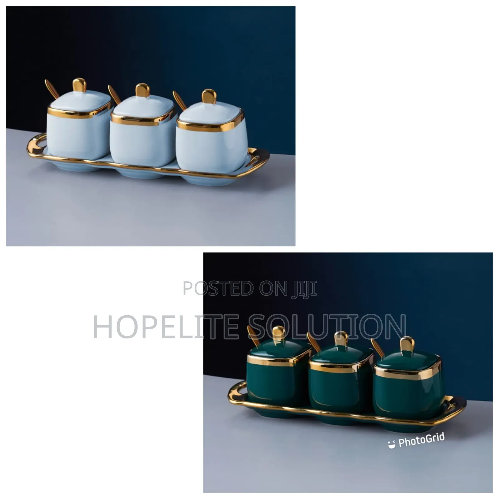 Square Ceramic Cannisters