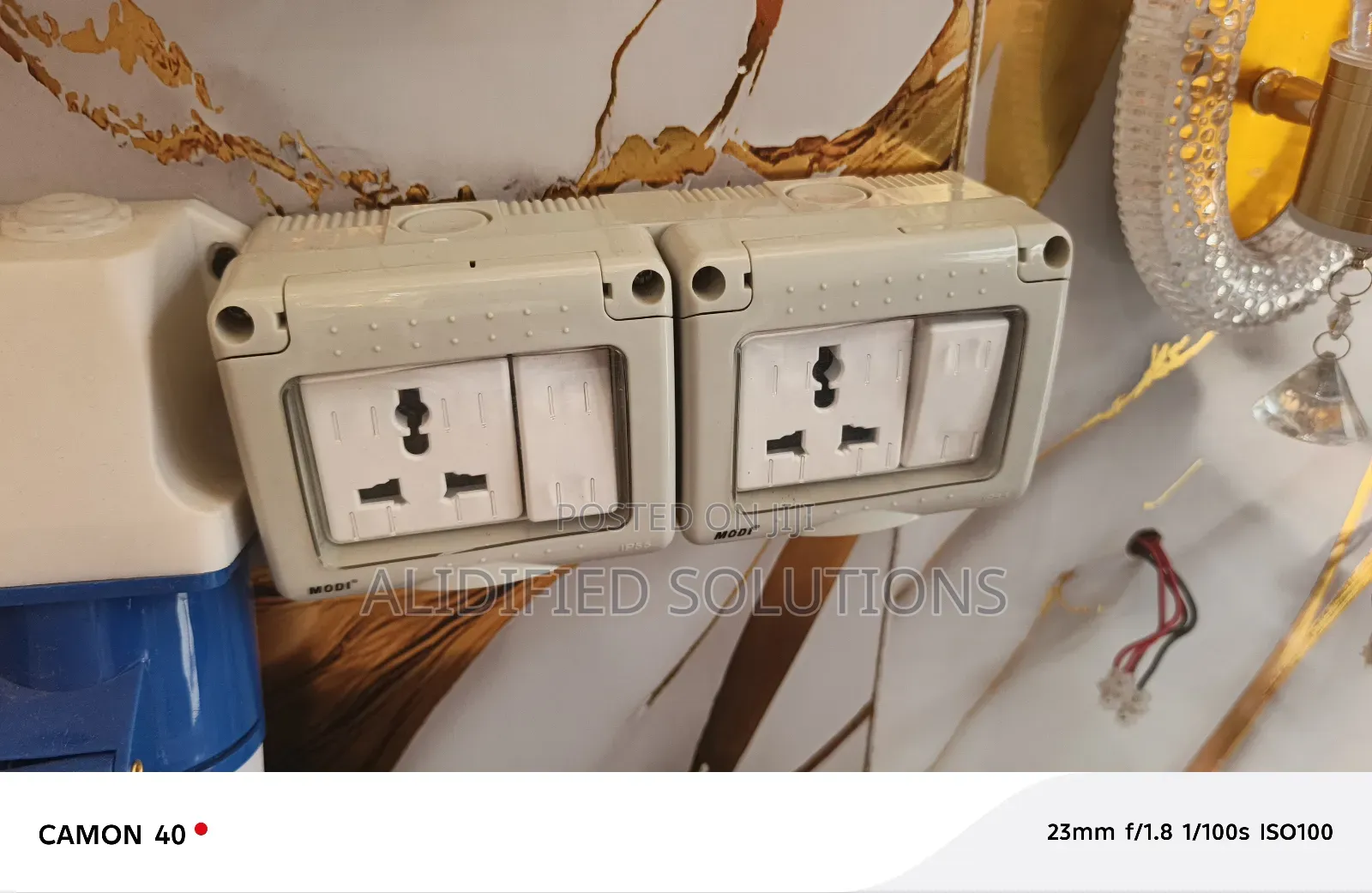 Universal Waterproof Double Socket