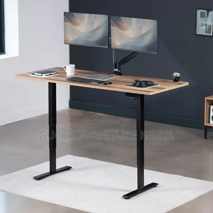 Office Desk:160cm Electric Desk With Touch Memory Controller