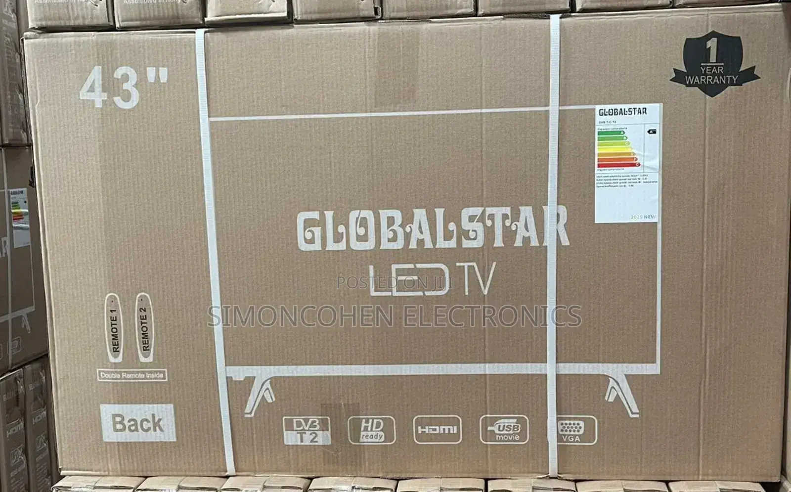 Globalstar 43" Digital Tv Frameless