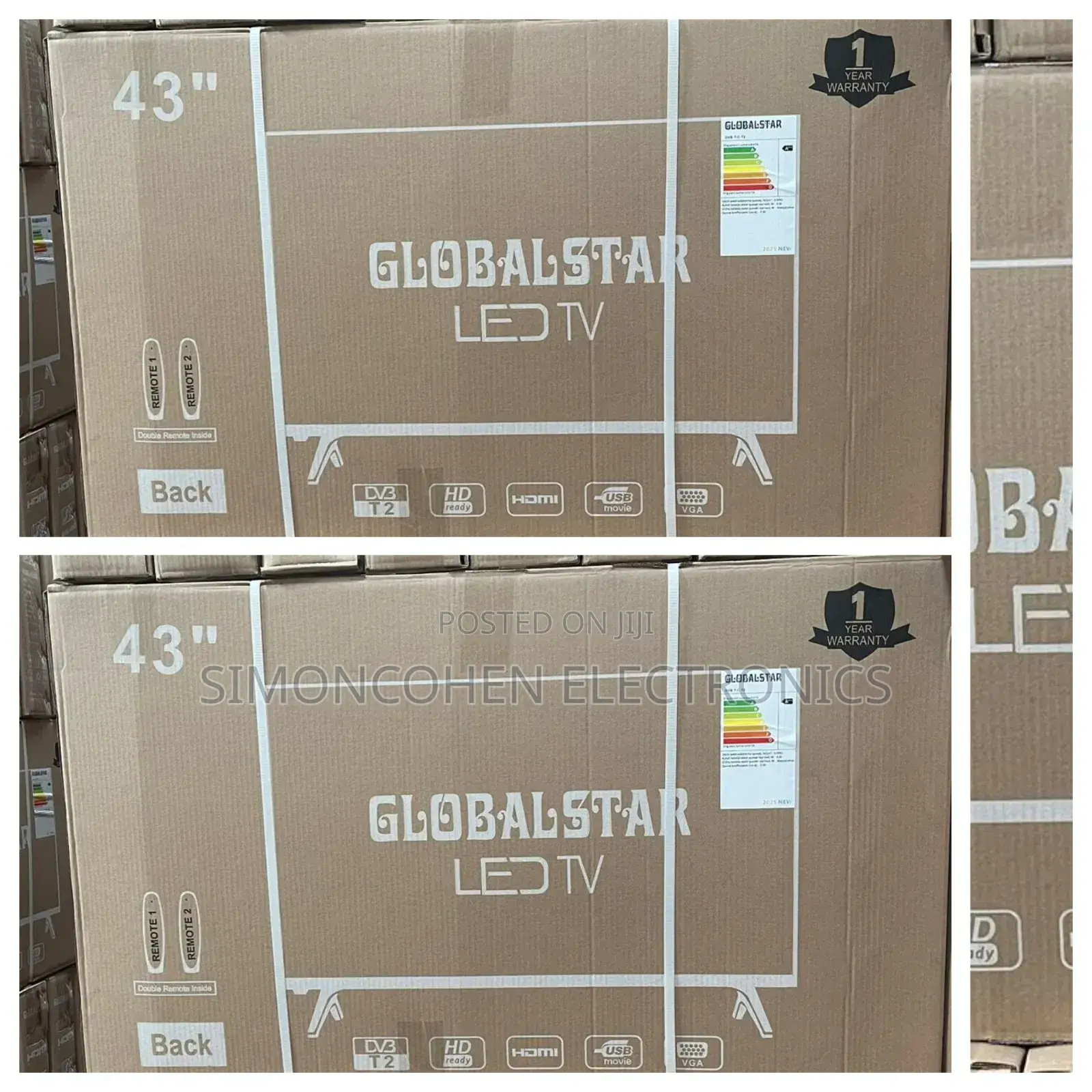 Globalstar 43" Digital Tv Frameless